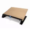 R-Go Tools Dokumentenhalter R-Go Read2Write, geeignet zum Lesen und Schreiben, ergonomisch, mit weicher Schaumstoff-Handgelenkauflage, Eichenholz