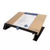 R-Go Tools Dokumentenhalter R-Go Read2Write, geeignet zum Lesen und Schreiben, ergonomisch, mit weicher Schaumstoff-Handgelenkauflage, Eichenholz