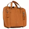 R-Go Tools Laptoptasche R-Go Viva, vollnarbiges Leder, mit integriertem Laptopständer, Schultergurt, 39,6 cm (15,6 Zoll), braun