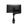 R-Go Tools Monitorarm R-Go Caparo Single, vollständig verstellbar mit Gasfeder, 3-9 kg Tragfähigkeit, 100% zirkulär, schwarz