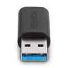 Lindy USB 3.2 Typ A auf C Adapter, USB 3.2 Typ A, USB 3.2 Typ C, Schwarz