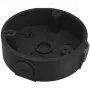 Anschlussdose DAHUA DH-PFA136-B — Aluminiumgehäuse, schwarz, 1/2 Zoll Gewinde, 110×34 mm, 1 kg Tragfähigkeit