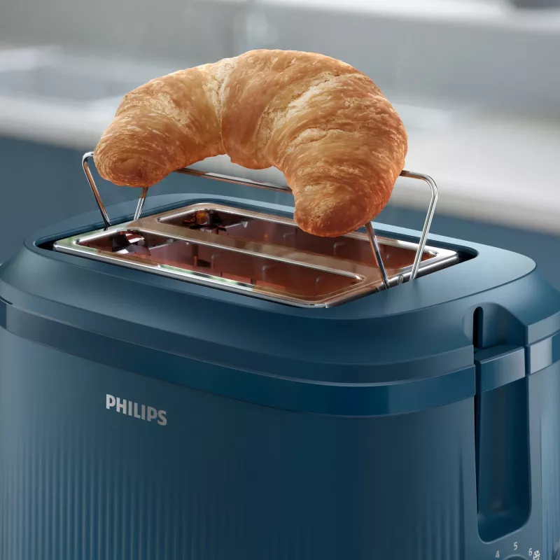 Philips 3000 series HD2511/70 Toaster 8 2 Scheiben 830 W Blau