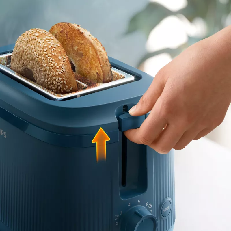 Philips 3000 series HD2511/70 Toaster 8 2 Scheiben 830 W Blau