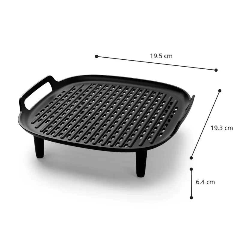 Grillboden & Spieße Philips Zubehör für Airfryer 6,2 L