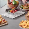 Philips Airfryer-Zubehör HD9950/00 XXL Party Master Kit, Philips, Airfryer XXL HD963x, HD965x, Grau, Stahl, 215 mm, 198 mm