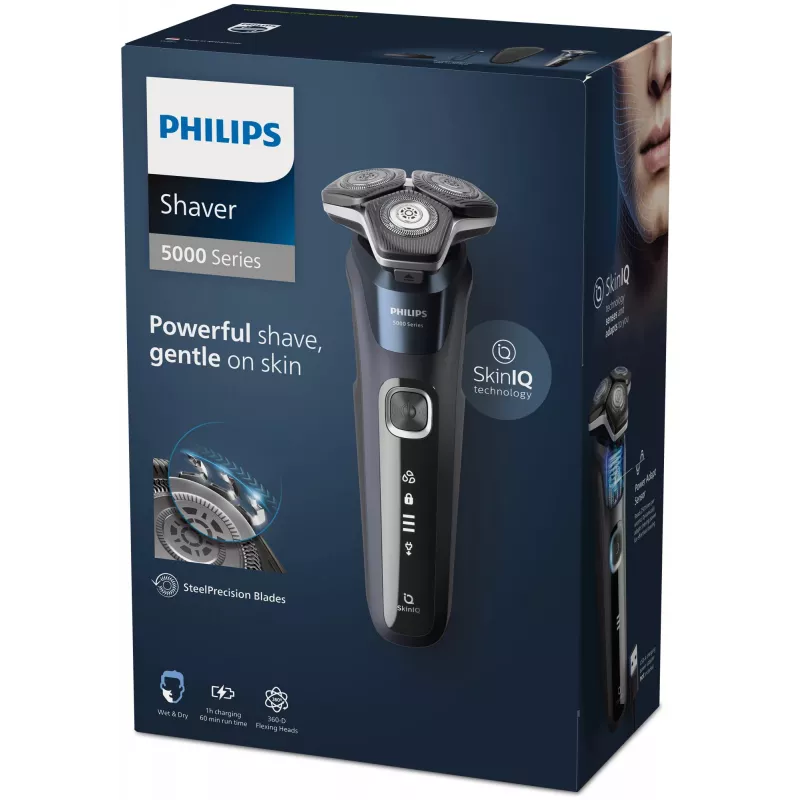 Philips Rasierer der Serie 5000 S5885/35 Nass- und Trockenrasierer