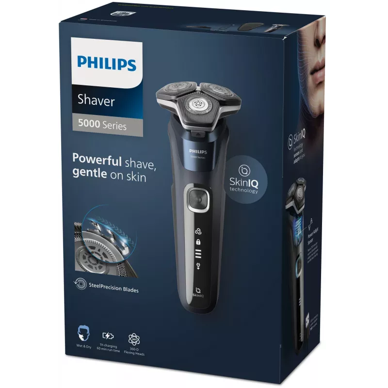 Philips Rasierer der Serie 5000 S5885/35 Nass- und Trockenrasierer