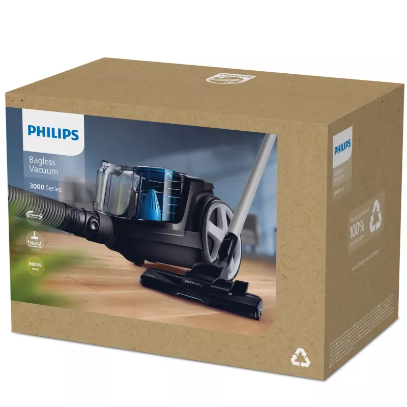 Philips 3000 series FC9331/09 Staubsauger 1,5 L Bodenstaubsauger Trocken 900 W beutellos