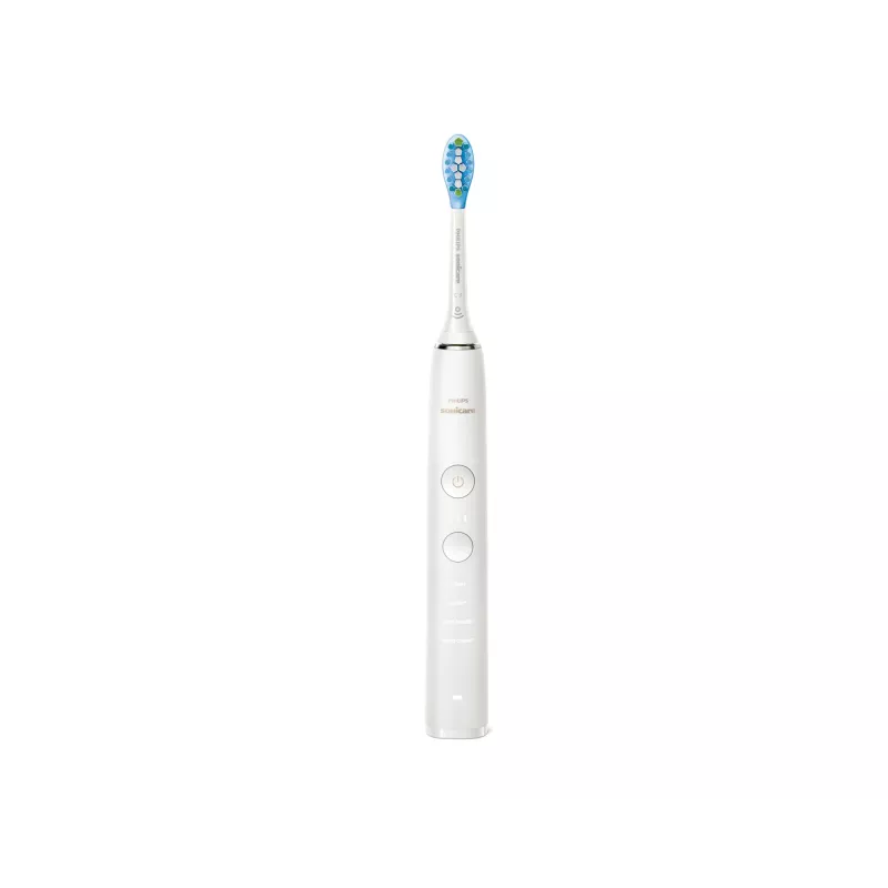 Sonic elektrische Zahnbürste Philips DiamondClean 9000 HX9911 — vibrierende Zahnbürste, Li‑Ion wiederaufladbar, 3 Modi, weiß