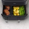 Heißluftfritteuse Philips 5000 Serie NA551/00 — 9 L Kapazität, 2300 W, Touch-Steuerung, LED-Anzeige, schwarz/silber