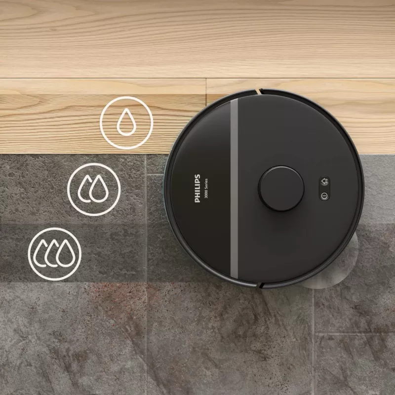 Philips 3000 Series HomeRun Aqua XU3000/01 Saugroboter mit Wischfunktion