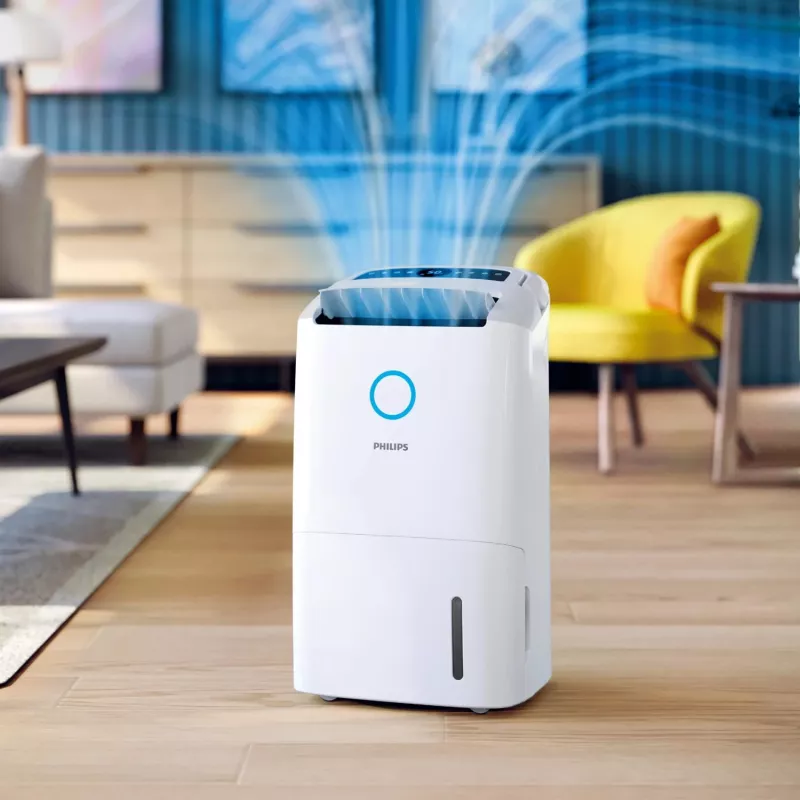 Philips 5000er Serie DE5305/11 Luftentfeuchter 4 L 54 dB Weiß