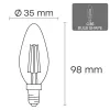 LED-Lampe VISIONAL VS-B-9 6,5 W 950 lm – energiesparende Haushaltslampe