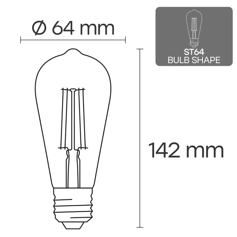 LED-Lampe VISIONAL VS-B-16 10W — 1100 lm, Haushaltsbeleuchtung
