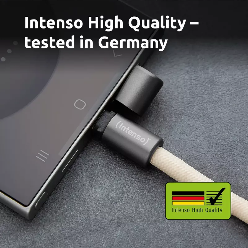 USB-Kabel Intenso Handykette 1,65 m USB-C Beige