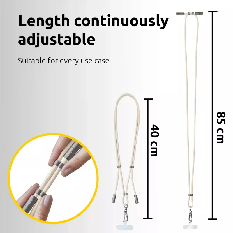 USB-Kabel Intenso Handykette 1,65 m USB-C Beige