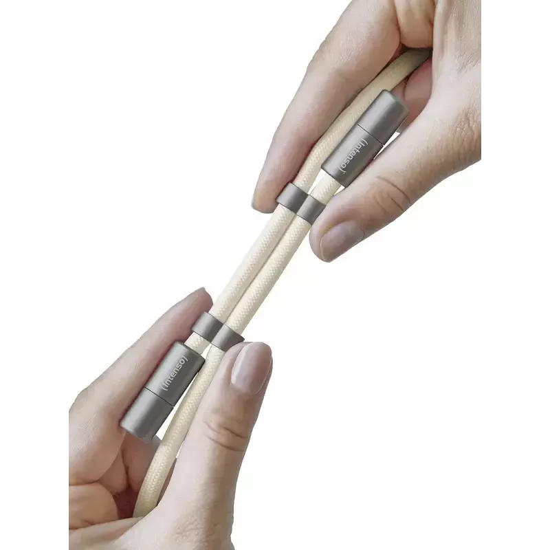 USB-Kabel Intenso Handykette 1,65 m USB-C Beige