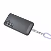 Intenso USB-C Ladekabel-Trageband Handy-Halsband 60W Schnellladung, verstellbare Länge 1,65 m, Nylon, Lila