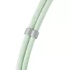 Intenso USB-C Ladeband Handy-Halsband-Kabel 60W Schnellladung verstellbare Länge 1,65m Nylon Grün