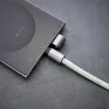 Intenso USB-C Ladeband Handy-Halsband-Kabel 60W Schnellladung verstellbare Länge 1,65m Nylon Grün