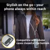 Intenso USB-C Ladeband Handy-Halsband-Kabel 60W Schnellladung verstellbare Länge 1,65m Nylon Grün