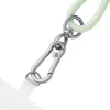 Intenso USB-C Ladeband Handy-Halsband-Kabel 60W Schnellladung verstellbare Länge 1,65m Nylon Grün
