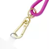 Intenso USB-C Ladekabel-Halsband Handy-Umhängekabel 60 W Schnellladung verstellbare Länge 1,65 m Nylon Neopink