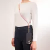 Intenso USB-C Lade-Lanyard Telefon-Halsbandkabel 60 W Schnellladung verstellbare Länge 1,65 m Nylon Mehrfarbig