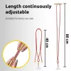 Intenso USB-C Lade-Lanyard Telefon-Halsbandkabel 60 W Schnellladung verstellbare Länge 1,65 m Nylon Mehrfarbig