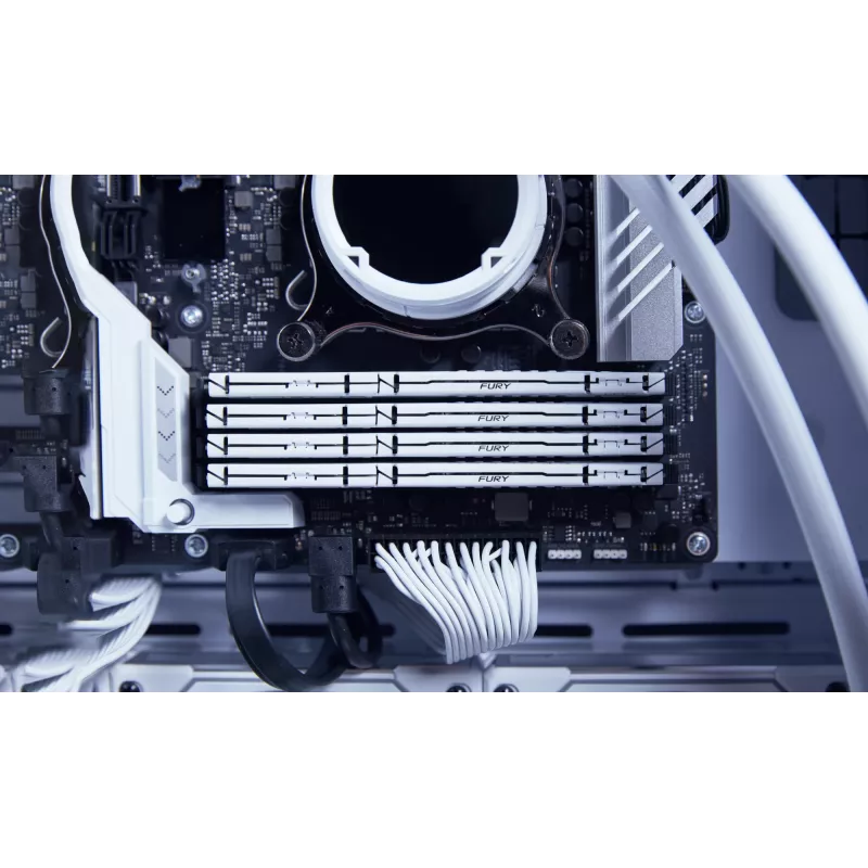 Kingston Technology FURY Beast 32GB 6000MT/s DDR5 CL36 DIMM White EXPO