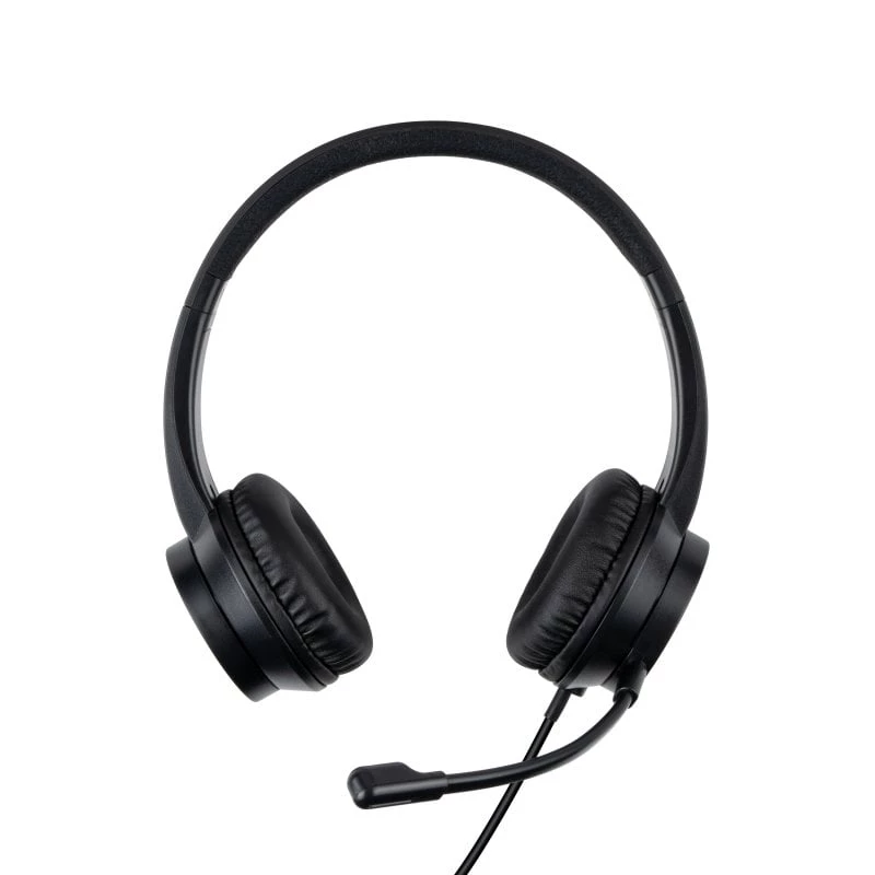 Headset Lindy USB-C Office Headset Kabelgebunden 20-20000 Hz 1,95 m Schwarz
