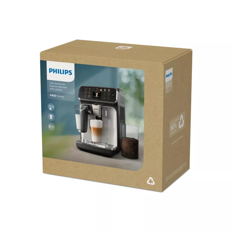 Philips 4400 Series EP4441/50 Kaffeemaschine Vollautomatische Espressomaschine 1,8 l
