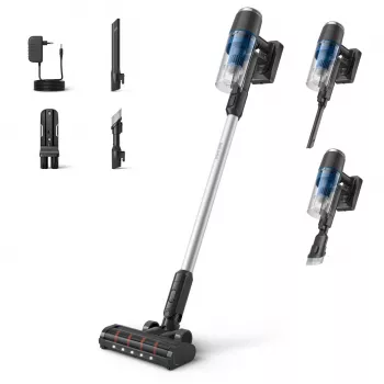 Philips 3000 series XC3032/01 Stabstaubsauger/Elektrobesen Batterie Trocken Beutellos Blau