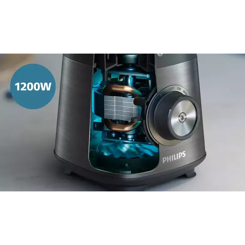 Standmixer Philips 5000 Serie HR3041/00 Schwarz Grau