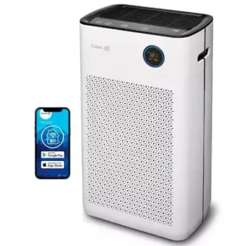clean air optima CA-509Pro Smart – Luftreiniger für bis zu 90 m², 45 W, weiß, Luftstrom 400 m³/h
