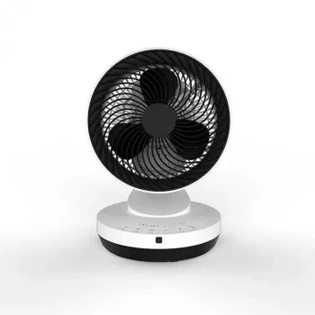 Haushalts-Ventilator mit Flügeln Stylies Gemma Schwarz Weiß 2000W Tisch