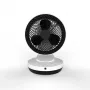 Haushalts-Ventilator mit Flügeln Stylies Gemma Schwarz Weiß 2000W Tisch
