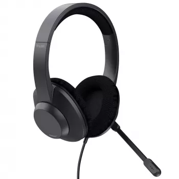 Trust Ayda Max Headset Kabelgebunden Head-band Anrufe/Musik USB Typ-C / USB Typ-A Schwarz