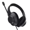 Trust Ayda Max Headset Kabelgebunden Head-band Anrufe/Musik USB Typ-C / USB Typ-A Schwarz
