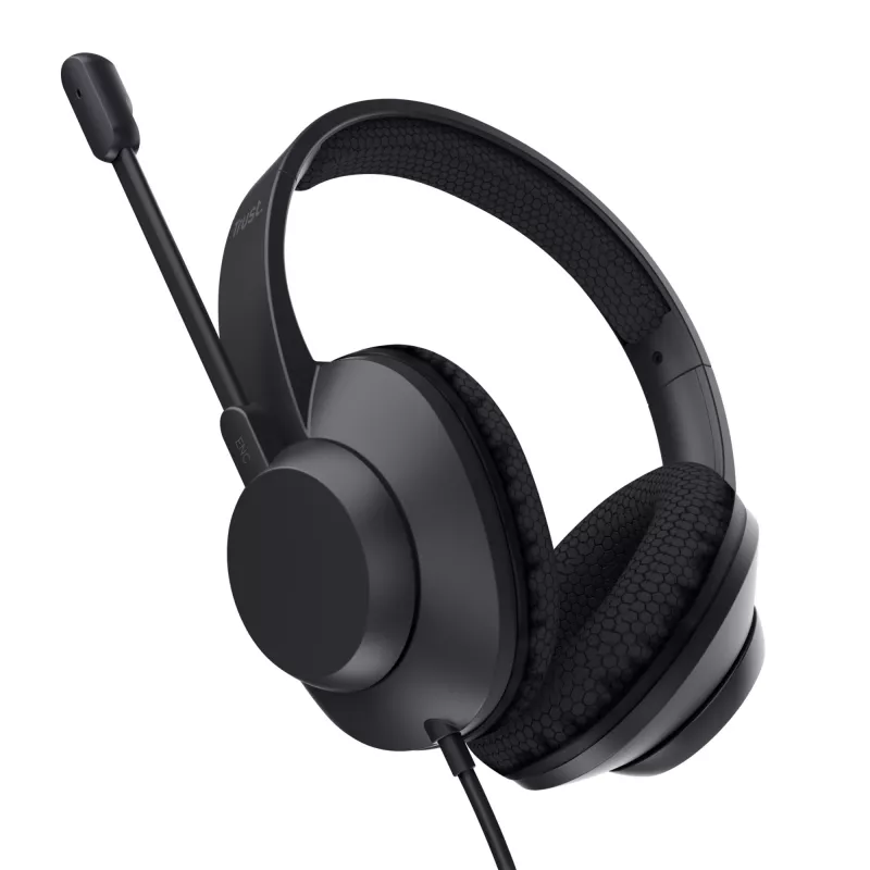 Trust Ayda Max Headset Kabelgebunden Head-band Anrufe/Musik USB Typ-C / USB Typ-A Schwarz