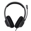 Trust Ayda Max Headset Kabelgebunden Head-band Anrufe/Musik USB Typ-C / USB Typ-A Schwarz