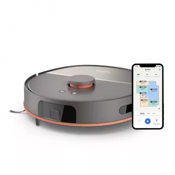 Roboterstaubsauger Philips XU5000/10 — 0,26 L Staubbeutel, Li‑Ion 4800 mAh, 200 min Laufzeit