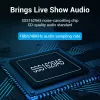 Vention USB 2.0 Externer Stereo-Sound-Adapter mit Lautstärkeregelung 0,15 M Schwarz ABS