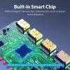 HDMI Splitter Vention 1 In 4 Out 4K@30Hz Gold Aluminiumlegierung