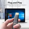 DisplayPort-auf-HDMI-Adapter Vention HBOB0, DisplayPort-Stecker auf HDMI-Buchse, schwarz, vergoldete Kontakte