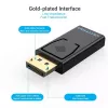 DisplayPort-auf-HDMI-Adapter Vention HBKB0 – DP-Stecker auf HDMI-Buchse, schwarz, vergoldete Kontakte