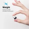 USB Adapter Vention CDWB0 USB 2.0 Stecker auf USB-C Buchse Schwarz PVC