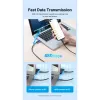 USB Adapter Vention CDWB0 USB 2.0 Stecker auf USB-C Buchse Schwarz PVC