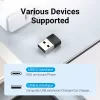 USB Adapter Vention CDWB0 USB 2.0 Stecker auf USB-C Buchse Schwarz PVC